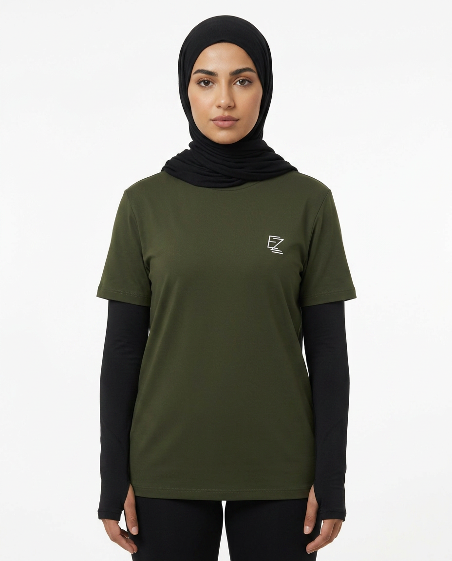 Elevatez Olive green T-Shirt — Drop 01