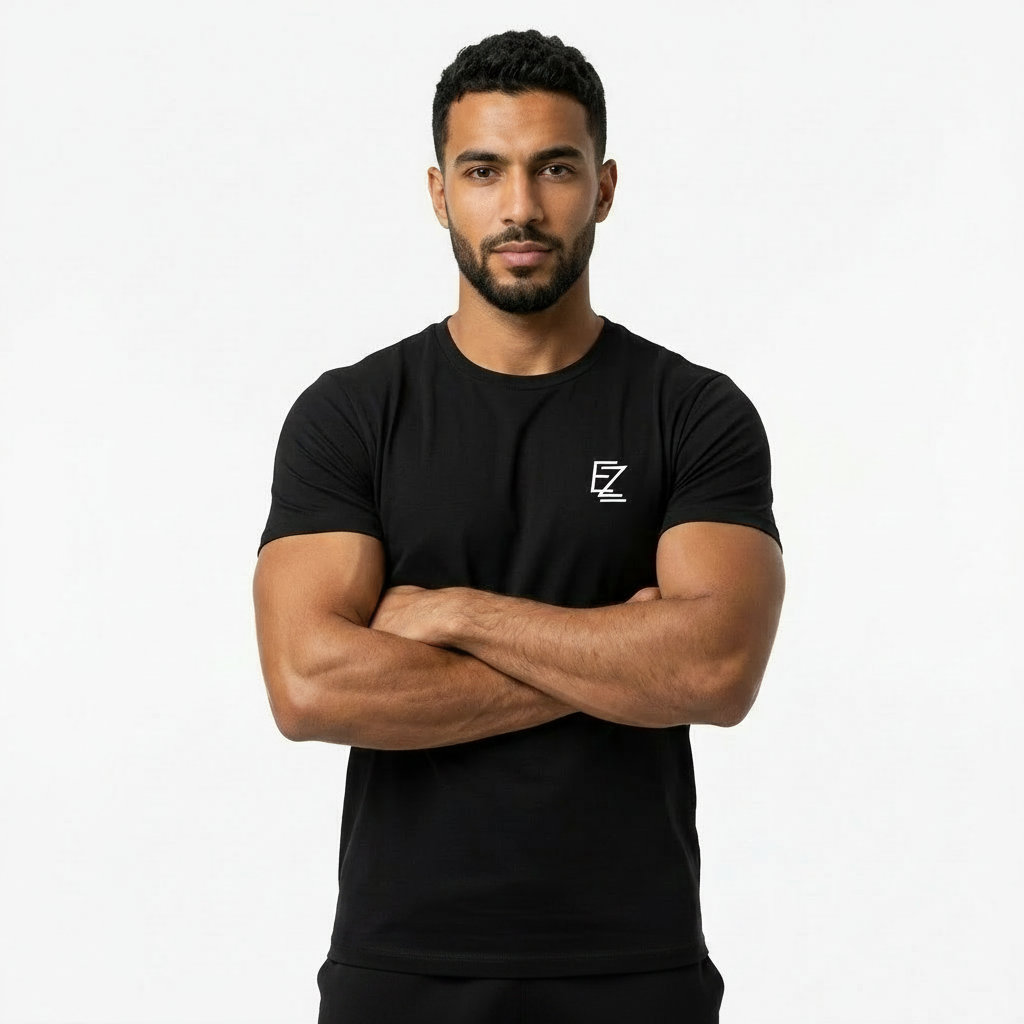 Elevatez black T-Shirt — Drop 01